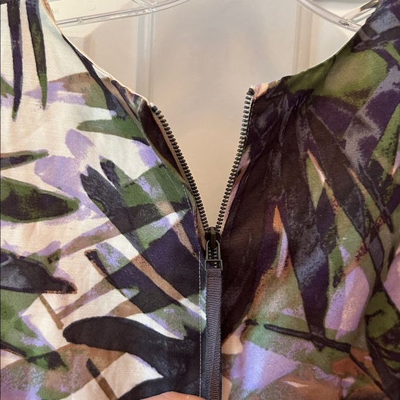 Banana Republic Aline Leaf Print Dress - Picture 5 of 11